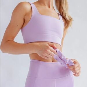 The Girlfriend collective lilac set